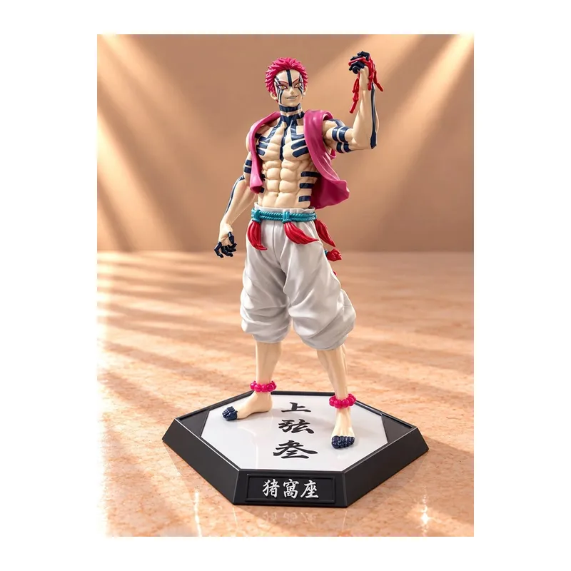 Demon Slayer Akaza Üst Ay 3 Anime Figürü 28 Cm Alk6590