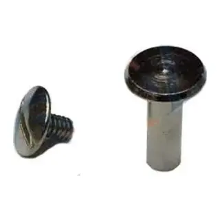 Cilt Menü, Katalog, Kartela Vidası, 13mm - Nikel, 100 Adet