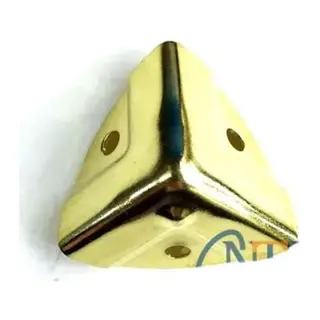 Dekoratif, Kutu, Sandık Köşesi - 35x22 Mm, Küçük, Sarı, 100 Adet