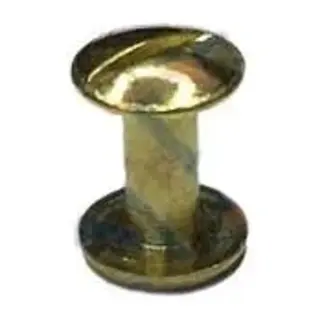 Cilt Menü, Katalog, Kartela Vidası, 9 Mm - Sarı, 100 Adet