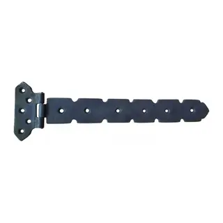 Antika Tarz Dekoratif Pirinç Kuyruklu Lama Menteşe - 103x380 Mm, Oksit