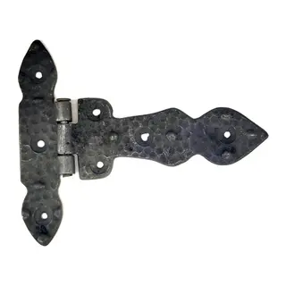 Antika Tarz Dekoratif Pirinç Kuyruklu Düğmeli Menteşe No1 - 117x142 Mm, Oksit