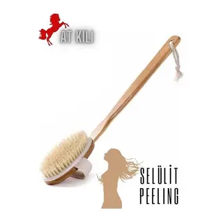 At Kılı Kuru Islak Selülit Peeling Fırçası