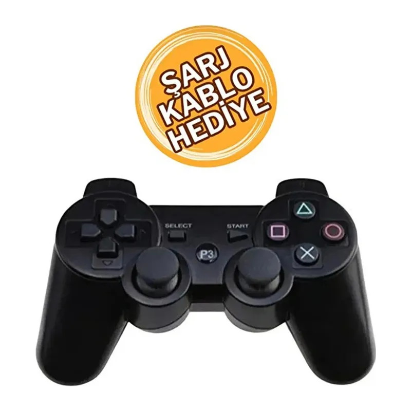 Ps3 Kablosuz Analog Oyun Kolu Oyuncu Konsolu Dualshock Wireless Joystick Controller