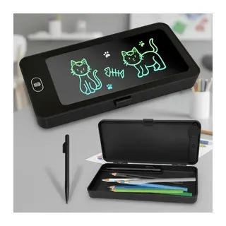 Lcd Dokunmatik Ekranlı Kalemlik Siyah Renk