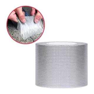 Yüksek Sıcaklık Dayanan Su Geçirmez Çatı Boru Duvar Çatlak Yapışkan Bant Folyo 5 Mt X 10 Cm