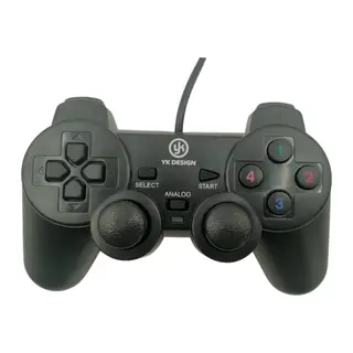 Çift Titreşimli Usb Kablolu Oyun Kolu Pc Uyumlu Vibration Gamepad