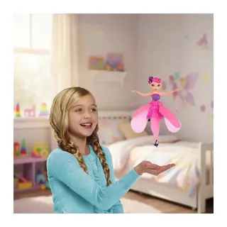 Uçan Peri Oyuncak Usb Kablolu Ve Şarj Edilebilir Oyuncak Pembe Renkli