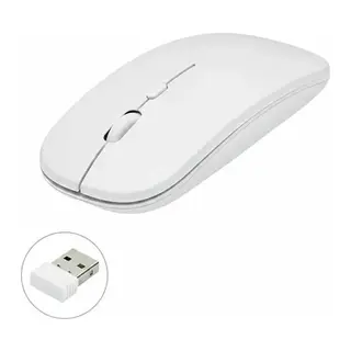 Kablosuz Mouse Fare Şarjlı Bluetooth Wireless Çift Modlu Sessiz