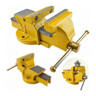 100 Mm Sağlam Metal Gövde Sabit Tezgah Masa Mengenesi
