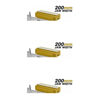200 Mm Ağır Hizmet Tezgah Mengenesi Profesyonel Metal Gövdeli Sabit Masa Mengene