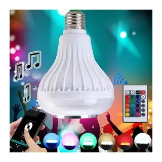 Hoparlör Ve Led Lamba Uzaktan Kumandalı Ampül