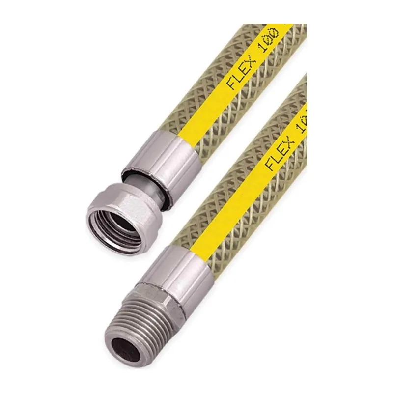 Ocak Fırın Doğalgaz Bağlantı Fleksi Extra Korumalı Hortum 2 Metre