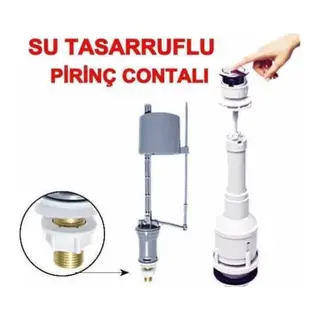 Klozet Sifon Basmalı Rezervuar İç Takım Su Tasarruflu