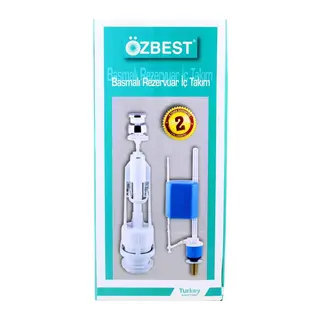 Özbest Su Tasarruflu Basmalı Klozet Rezervuar İç Takımı - Uyumlu Ve Dayanıklı