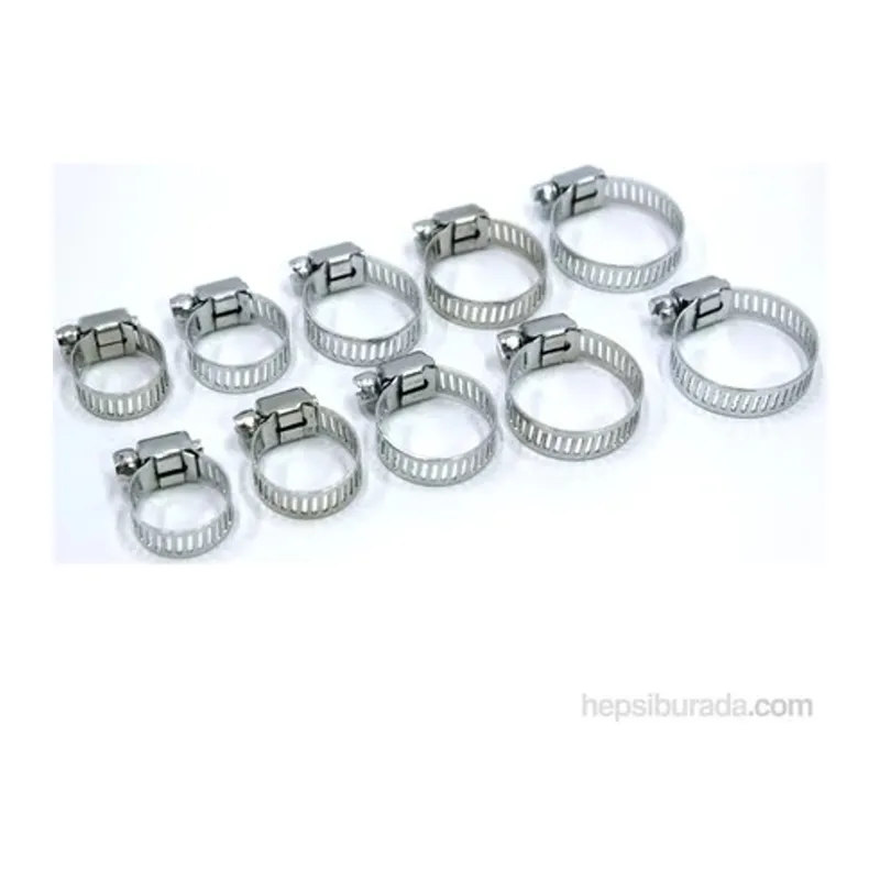 10 Değişik Kelepçe Seti Clamp Set