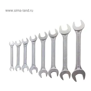 1. Kalite Çift Açık Ağızlı 8'li Anahtar Seti