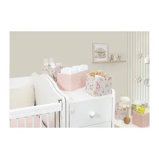 Baby 3'lü Kullanışlı Çekmece Düzenleyici Çok Amaçlı Organizer Kutu (pembe)