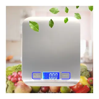 Pratik Tf 1002 Hassas Ölçümlü Maksimum 5 Kg Kapasiteli Led Ekran Platin Dijital Mutfak Tartısı