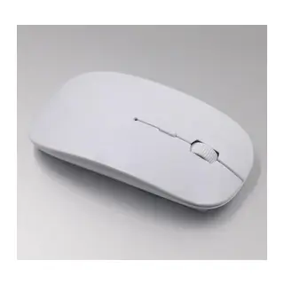 Ultra İnce Usb Bilgisayar Pc Dizüstü Masaüstü Kablosuz Mouse (beyaz)