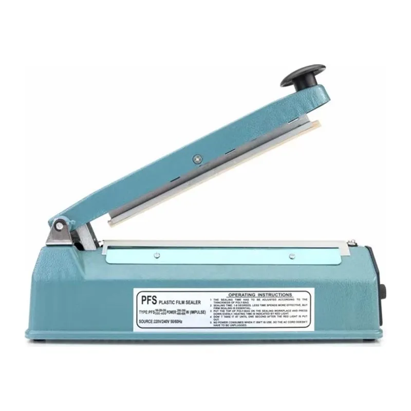 Fs-300 Metal Gövdeli Kullanımı Kolay Poşet Ağzı Kapama Yapıştırma Makinası (30cm) Impulse