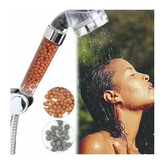 Su Arıtmalı Duş Başlığı Tasarruflu Boncuklu Banyo Duş Başlığı