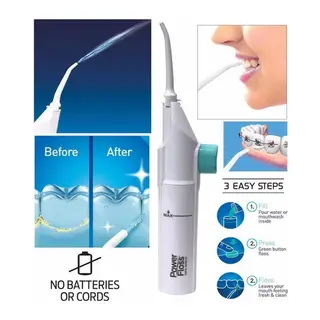 Portatif Tasarım Power Floss Mekanik Diş Ve Ağız Temizleme Aleti