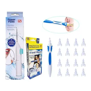 Kulak Temizleme Ve Power Floss Diş Temizleme Seti | Mekanik Ağız Bakımı