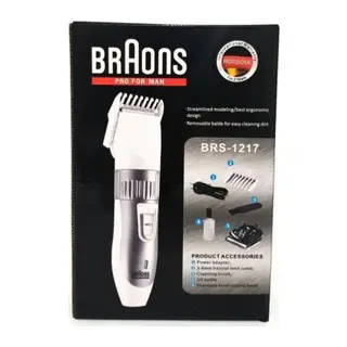 Braons Şarj Edilebilir Kablosuz Tıraş Makinesi Brs-1217