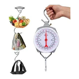 100 Kg Kapasiteli Askılı Terazi - Dayanıklı, Net Kadranlı, Çift Ölçü Birimli, Endüstriyel Ve Dış Mekan Uyumlu