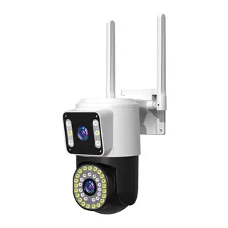 4mp Yoosee Çift Lens Ip Kamera - Wıfı Açık Otomatik İzleme, Su Geçirmez Kablosuz Güvenlik Ev Kamerası, Renkli Gece Görüş