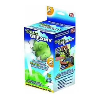 Mister Steamy Buharlı Çamaşır Kurutma Ve Ütü Topları Pratik 2'li