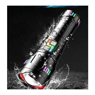 Pro F-3002 Alüminyum Tg Led Gece Şeritli Type-c Şarjlı El Feneri
