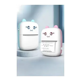 C9 Pembe Mini Yazıcı Taşınabilir Termal Yazıcı Kablosuz Bağlantı Ap Kontrol Cep Yazıcısı