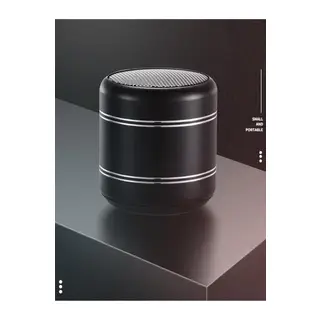 Mini Alüminyum Tws Kablosuz Bluetooth Hoparlör – Yuvarlak Metal Tasarım, Yüksek Bas Ve Taşınabilir Özellikler