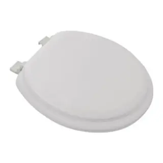 Yumuşak Puf Süngerli Ergonomik Rahat Beyaz Renk Klozet Kapağı