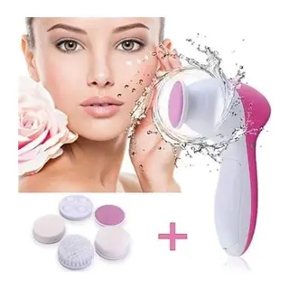 Pilli Yüz Cilt Temizleme Cihazı Siyah Nokta Peeling Fırça Seti Vücut Yüz Bakımı Masaj Aleti