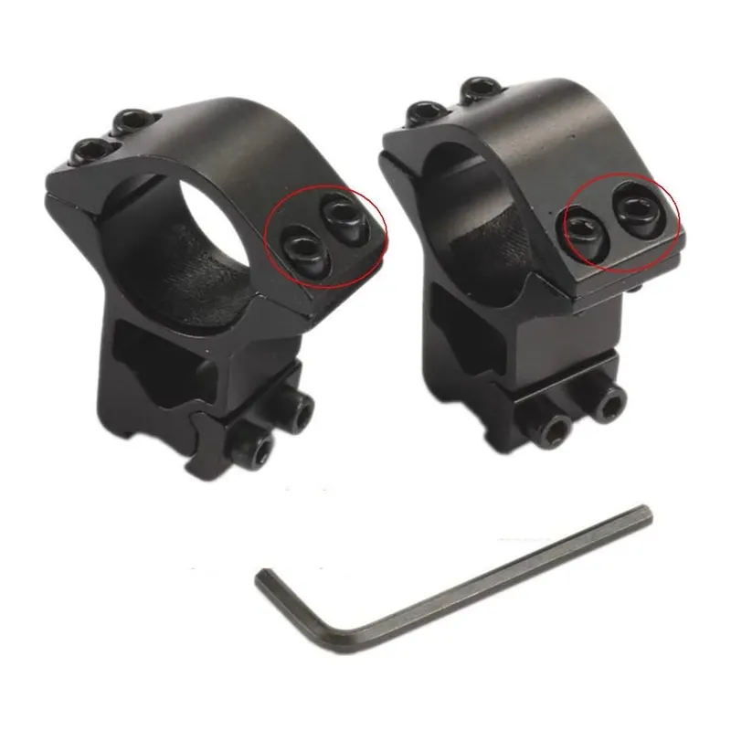 Nikula-25.4mm Dürbün İçin 11mm Yüksek Havalı / Av Tüfeği Ayağı