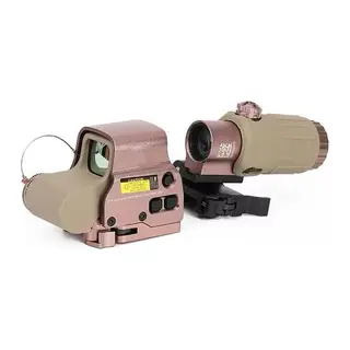 558-g43 Xps2 Hedef İşaretleyici Red Dot - Holografik Nişangâh, 5x Büyütmeli Set Çöl Rengi