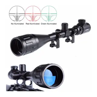 4-16x50 Aoeg Zoomlu Dürbünü Çift Işıklı Kırmızı,yeşil Kaynaklı Avcılık Dürbün