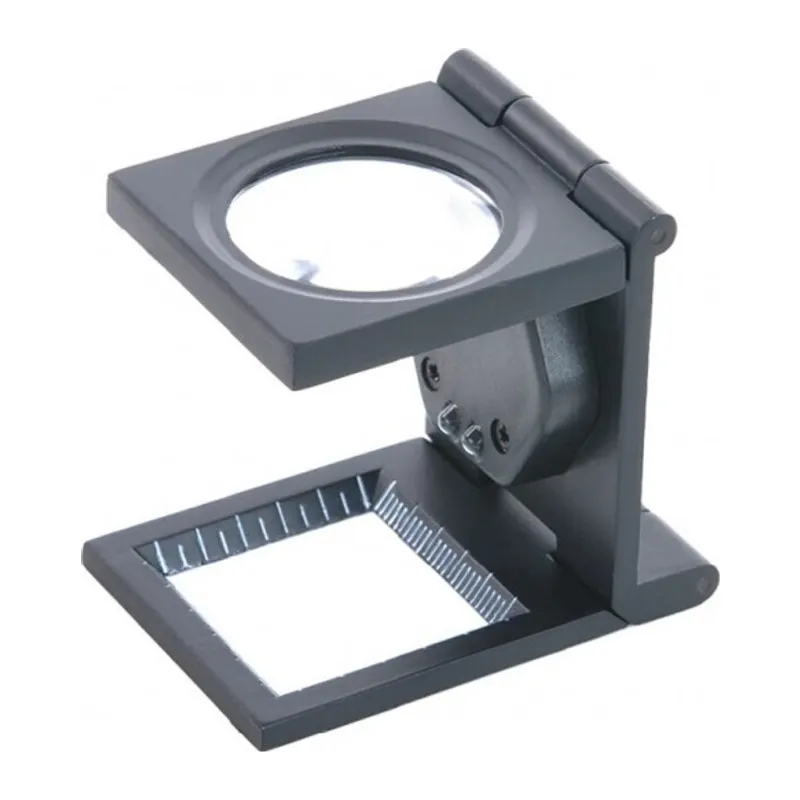 Nikula-25x25 Mm Full Çelik Kaplı Katlamalı Büyüteç Th-9005b
