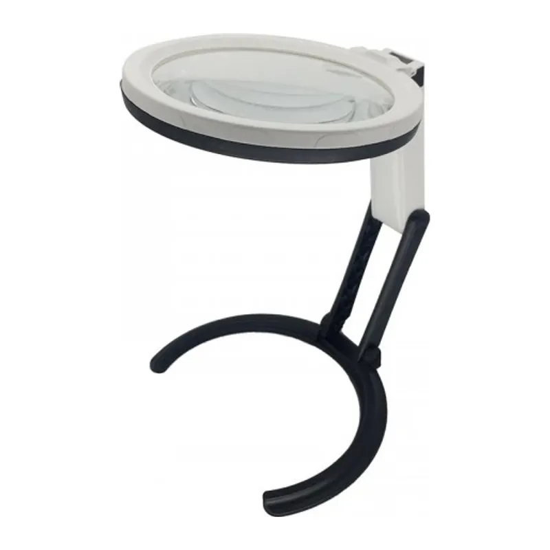Nikula-2x5x120mm 10 Ledli Masaüstü Büyüteç