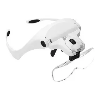 Nikula-5 Lens 1.0x-3.5x, 2led Işıklı Ile Ayarlanabilir Gözlük Büyüteç9892b2