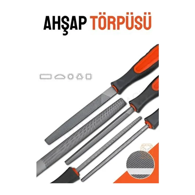 Ahşap Törpüsü 5 Model Ahşap Törpü Seti