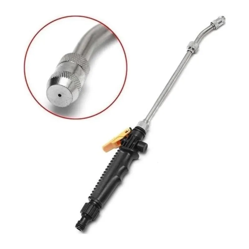 Water Jet Yüksek Basınçlı Su Püskürtme Oto Yıkama Aparatı Bahçe Sulama Aracı 50 Cm
