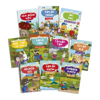 Ayetlerle Dini Değerler Set (10 Kitap)
