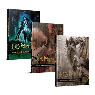 Harry Potter Film Dehlizi Serisi 3 Kitap Takım (Karton Kapak)