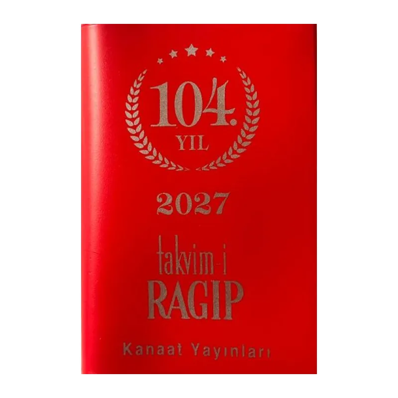 Ragıp Cep Takvimi 2027