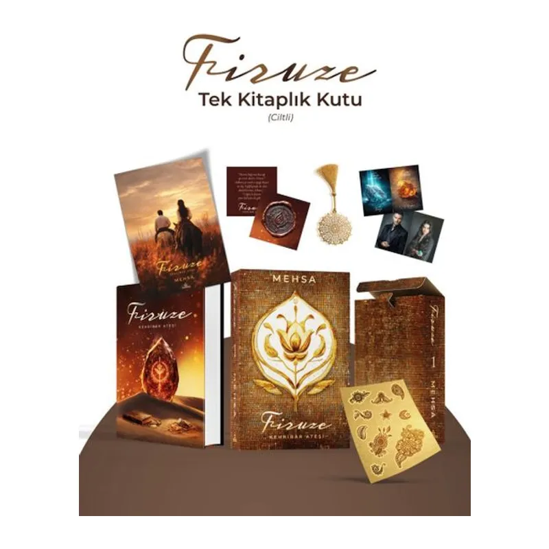 Firuze 1 Kehribar Ateşi – Tek Kitaplık Kutu