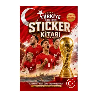 Milli Takım Sticker Kitabı (Futbolcu Tanıtım Kartları Hediyeli)